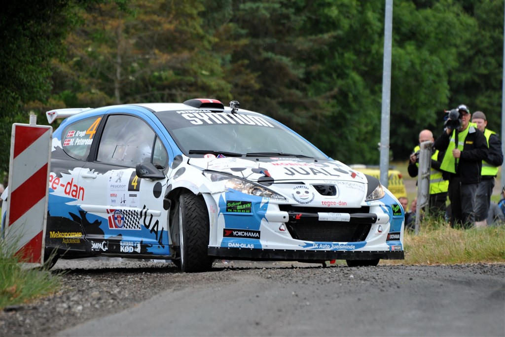 Der er en DM-føring at forsvare for Ib Kragh og Mie Petersen
(Foto: IK Rally Racing)